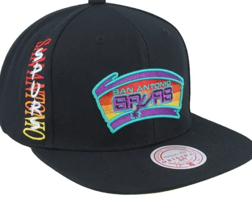 Snapback-Mitchell & Ness Atlanta Hawks High Grade Hwc Snapback - Black