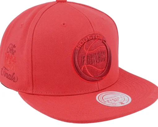Best Mitchell & Ness Atlanta Hawks Monochromatic Snapback - Red