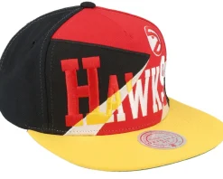 Best Mitchell & Ness Atlanta Hawks Multiply Snapback - Red
