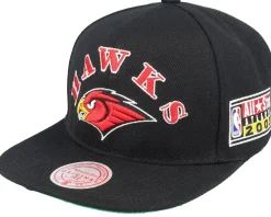 Snapback-Mitchell & Ness Atlanta Hawks My Squad Snapback - Black
