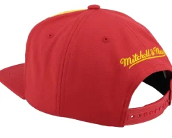 Snapback-Mitchell & Ness Atlanta Hawks Retro Sport Hwc Snapback - Red