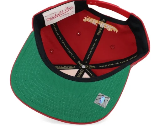 Snapback-Mitchell & Ness Atlanta Hawks Retro Sport Hwc Snapback - Red