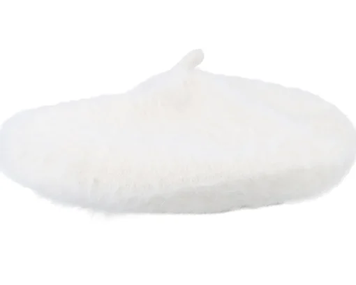 Fashion Brixton Audrey Ii Fuzzy Off White Beret -