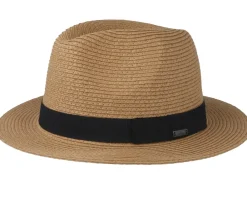 Fedora-Barts Aveloz Bottle Light Brown Fedora -