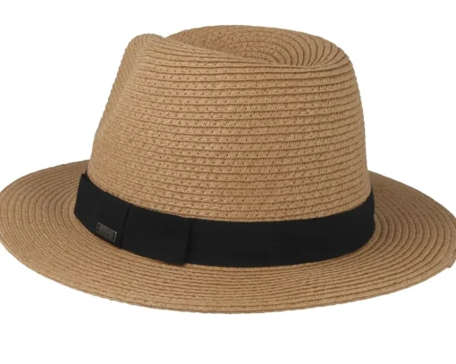 Fedora-Barts Aveloz Bottle Light Brown Fedora -