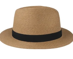 Fedora-Barts Aveloz Bottle Light Brown Fedora -