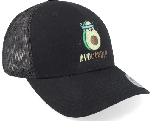 Trucker-Berzerk Avo Cardio Workout Black Trucker -