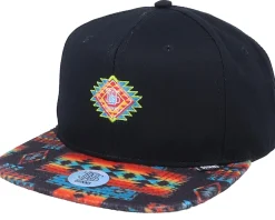 Snapback-Djinns Aztek Crown Black Snapback -