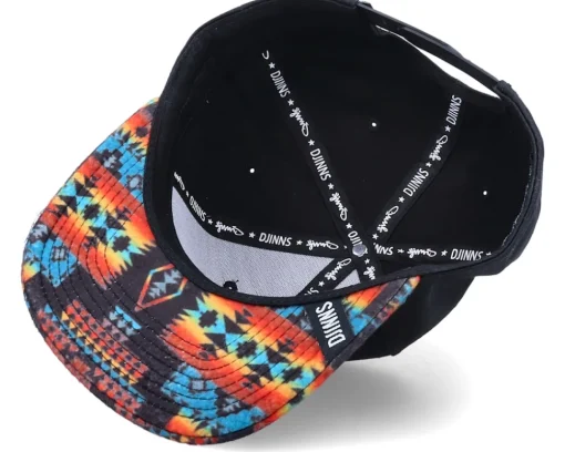 Snapback-Djinns Aztek Crown Black Snapback -
