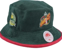 Buckets-Mitchell & Ness B Boy Hat Hwc Bucket - Green