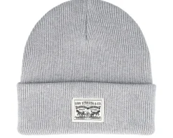 Outlet Levi's Backpatch Beanie Regular Cuff - Grey