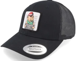 Online Iconic Bad Pug Dog Flexfit - Black