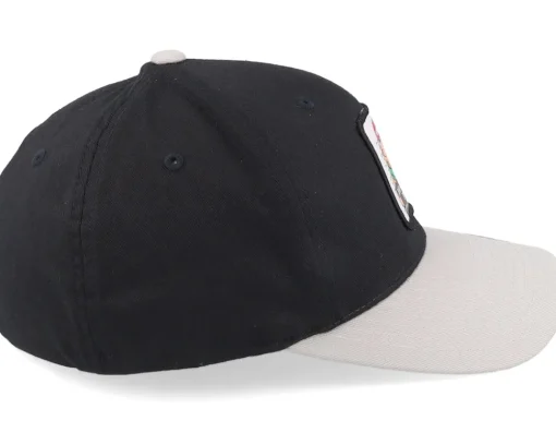 Flexfit-Ho-Ho-Hats Bad Santa Dog Black/Silver Wooly Combed Flexfit - Iconic
