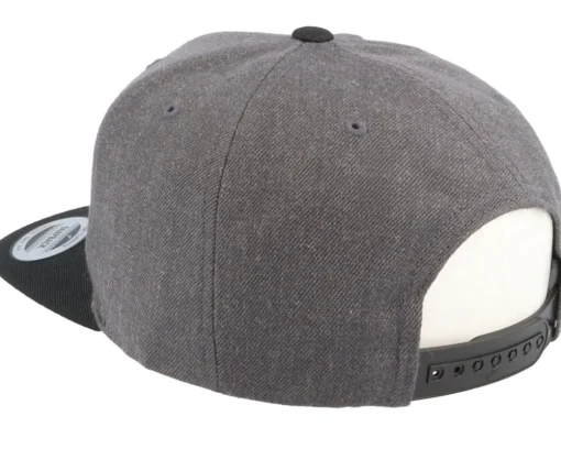 Sale Iconic Bad Skull Charcoal/Black Snapback -
