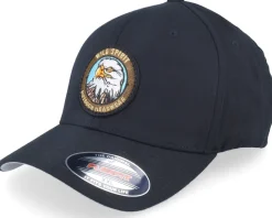 Flexfit-Wild Spirit Bald Eagle Logo Black Flexfit -