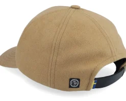 Dad Cap-CTH Ericson Ballcap Cashmere & Wool Camel Dad Cap -