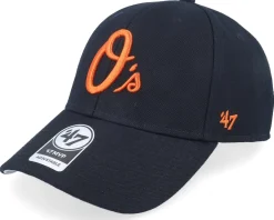 Best 47 Brand Baltimore Orioles Mvp Black Adjustable -