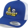 Trucker-Iconic Banana Soccer Blue/White Trucker -