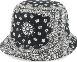Online Yupoong Bandana Black Print Bucket -