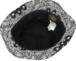 Online Yupoong Bandana Black Print Bucket -