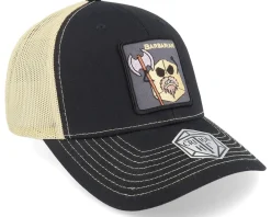 Hot Critiql Hit Barbarian Class 112 /Vegas Gold Trucker - Black