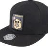 Snapback-Critiql Hit Barbarian Class Snapback - Black