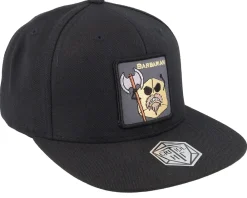 Snapback-Critiql Hit Barbarian Class Snapback - Black