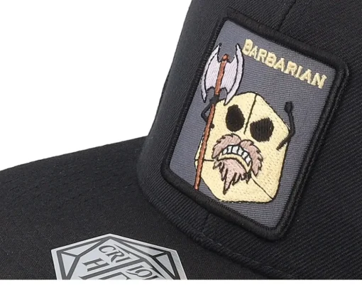 Snapback-Critiql Hit Barbarian Class Snapback - Black