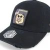 Outlet Critiql Hit Barbarian Dad Cap Destroyed Adjustable - Black