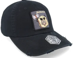 Outlet Critiql Hit Barbarian Dad Cap Destroyed Adjustable - Black