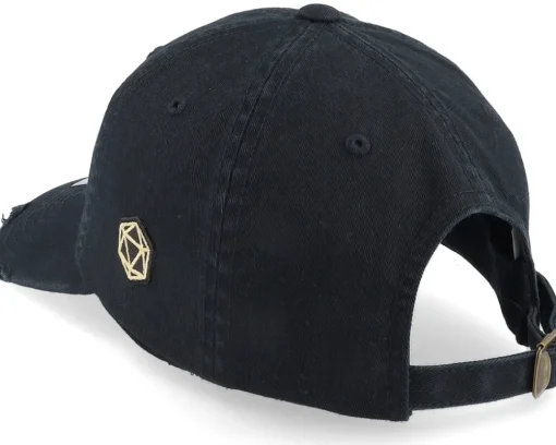 Outlet Critiql Hit Barbarian Dad Cap Destroyed Adjustable - Black