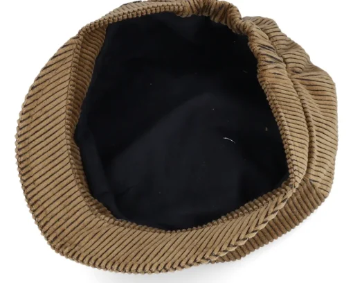 Velvet Caps-MJM Hats Barones W 32 Cotton Velvet Beige Vega Cap -