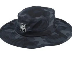 Buckets-Fox Base Over Sun Hat Black Camo Bucket -