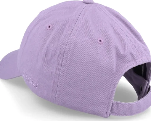 Dad Cap-Stetson Baseball Cap Cotton Lilac Dad Cap -