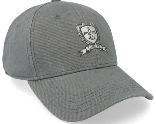 Hot Lierys Baseball Cap Crest Grey Adjustable -