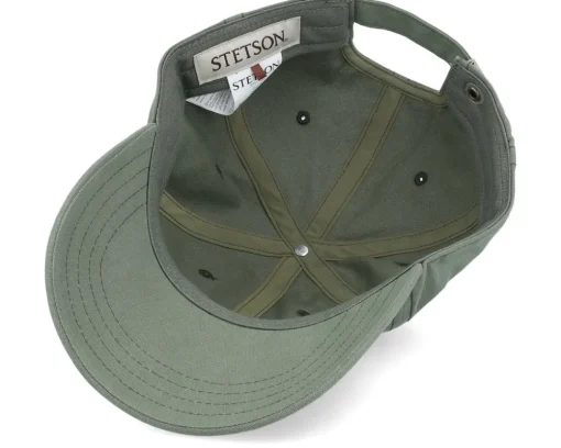 Dad Cap-Stetson Baseball Cap Fishing Olive Dad Cap -