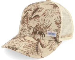 Trucker-Stetson Baseball Cap Organic Linen Sustainable Beige Trucker -