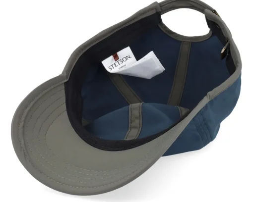 Dad Cap-Stetson Baseball Cap Outdoor Blue With Olive Dad Cap -