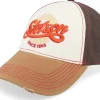 Sale Stetson Baseball Cap Vintage Distressed Beige Leaves Adjustable -