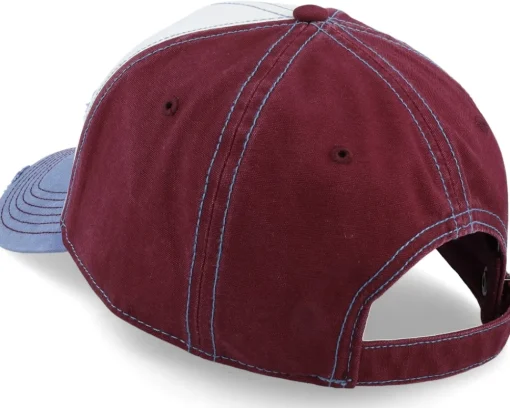 Online Stetson Baseball Cap Vintage Distressed Red/Blue Adjustable -