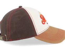 Sale Stetson Baseball Cap Vintage Distressed Beige Leaves Adjustable -
