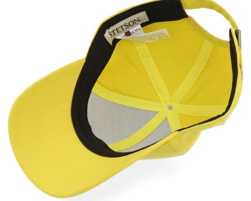 Adjustable-Stetson Baseball Cap Yellow Adjustable -