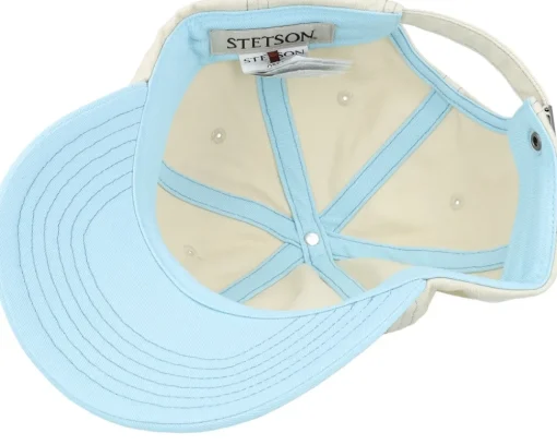 Dad Cap-Stetson Baseball Catch The Wave Light Turquise-ecru Dad Cap -