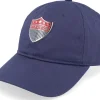Dad Cap-Stetson Baseball Cotton 2 Metal Badge Navy Adjustable -