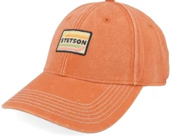 Dad Cap-Stetson Baseball Cotton Burned Orange Dad Cap -