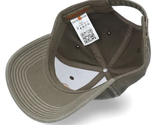 Adjustable-Stetson Baseball Cotton Olive Adjustable -