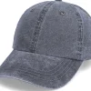 Sale MJM Hats Baseball Dyed Cotton Twill Black Dad Cap -