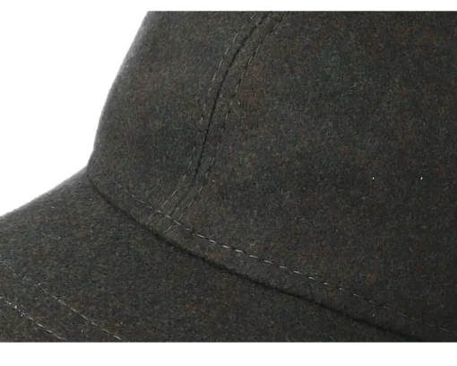 Best MJM Hats Baseball El 100% Eco Merino Wool Loden Dark Grey Fitted -