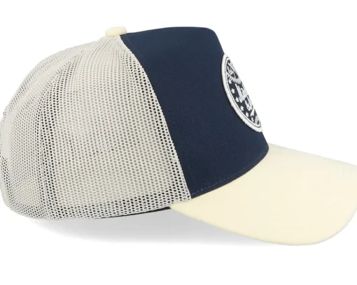 Trucker-Mitchell & Ness Baseball Own Brand Navy /Sand A-Frame Trucker -