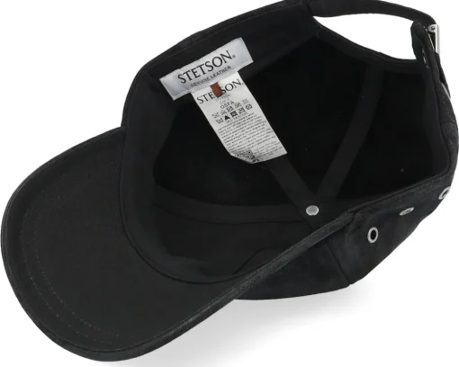 Online Stetson Baseball Pigskin Black Adjustable -
